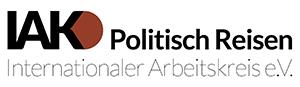 IAK. Politisch Reisen logo